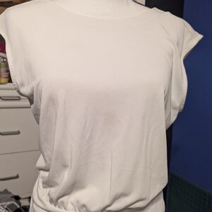 Banana Republic White Short Sleeve Tee